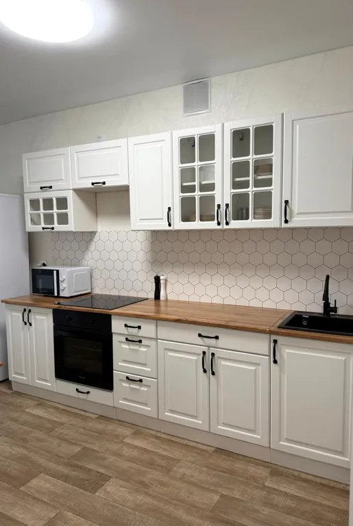 Трёхкомнатная квартира в новом комплексе Междуречье возле реки Камы