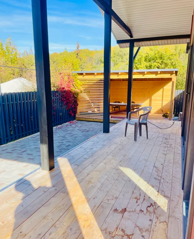 Новый дом с баней