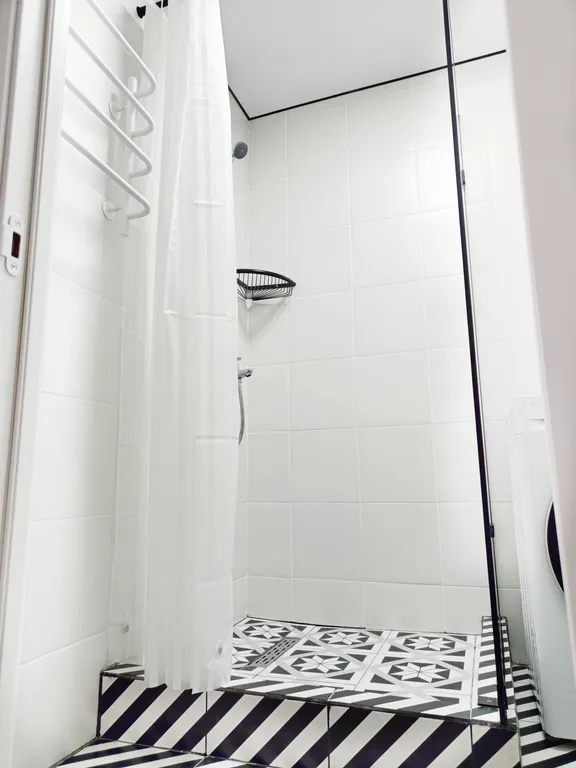 Студия с видом на горы в самом центре