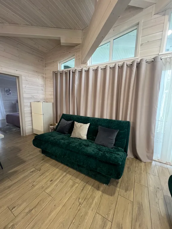 Просторный дом Елка с панорамными окнами в тихом месте