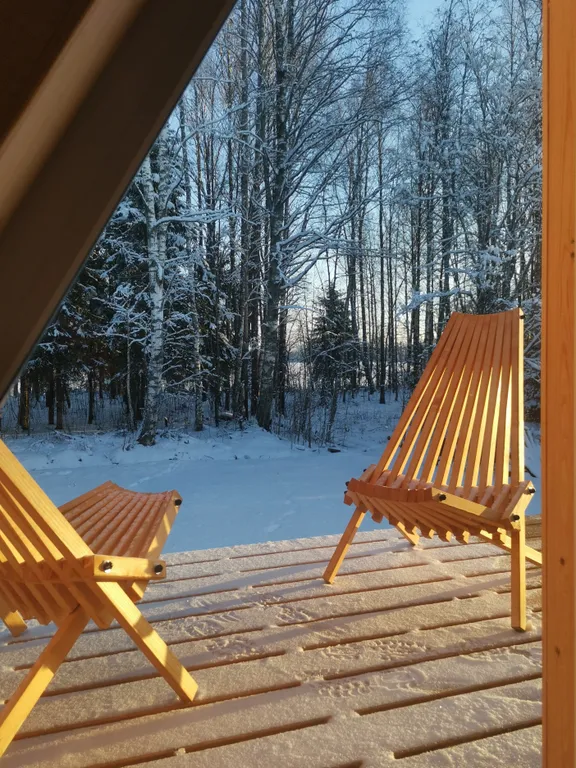 Дом Ярвиранта на берегу озера