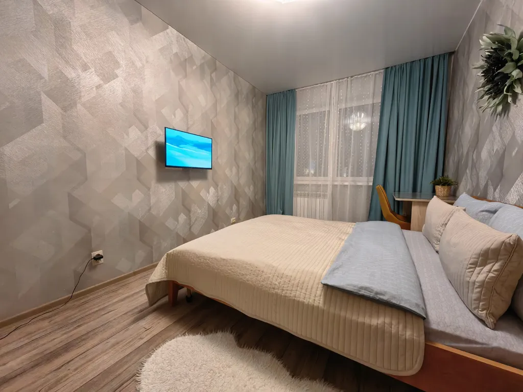 Уютная квартира в новом ЖК Речной на берегу реки