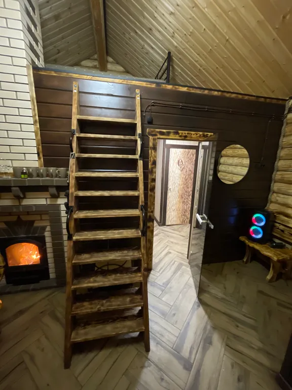 Дом-баня с бассейном и купелью