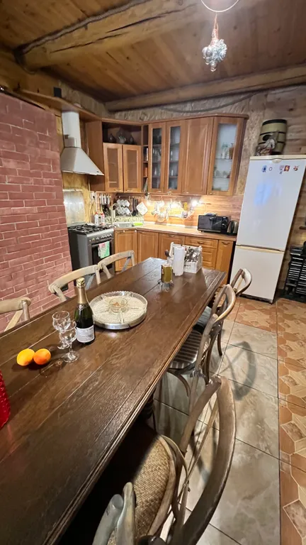 Дом с баней в 50 метрах от воды с песчаным пляжем