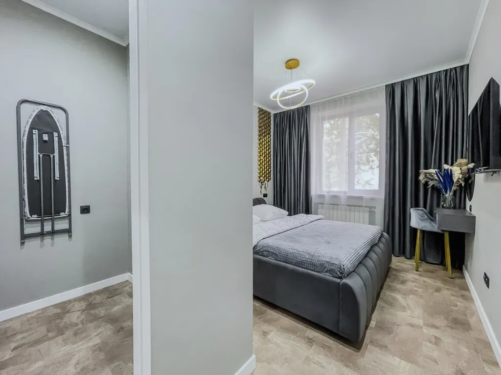 Стильная квартира с кроватью king-size