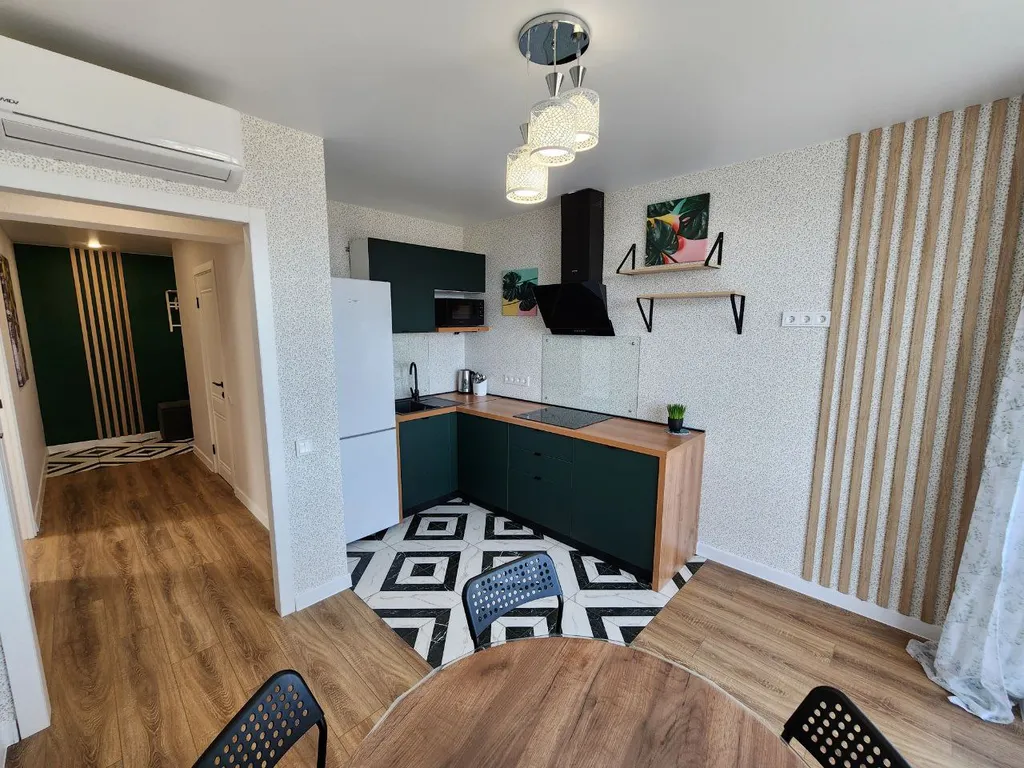 2-комнатная квартира с видом на море в 5-и минутах от пляжа