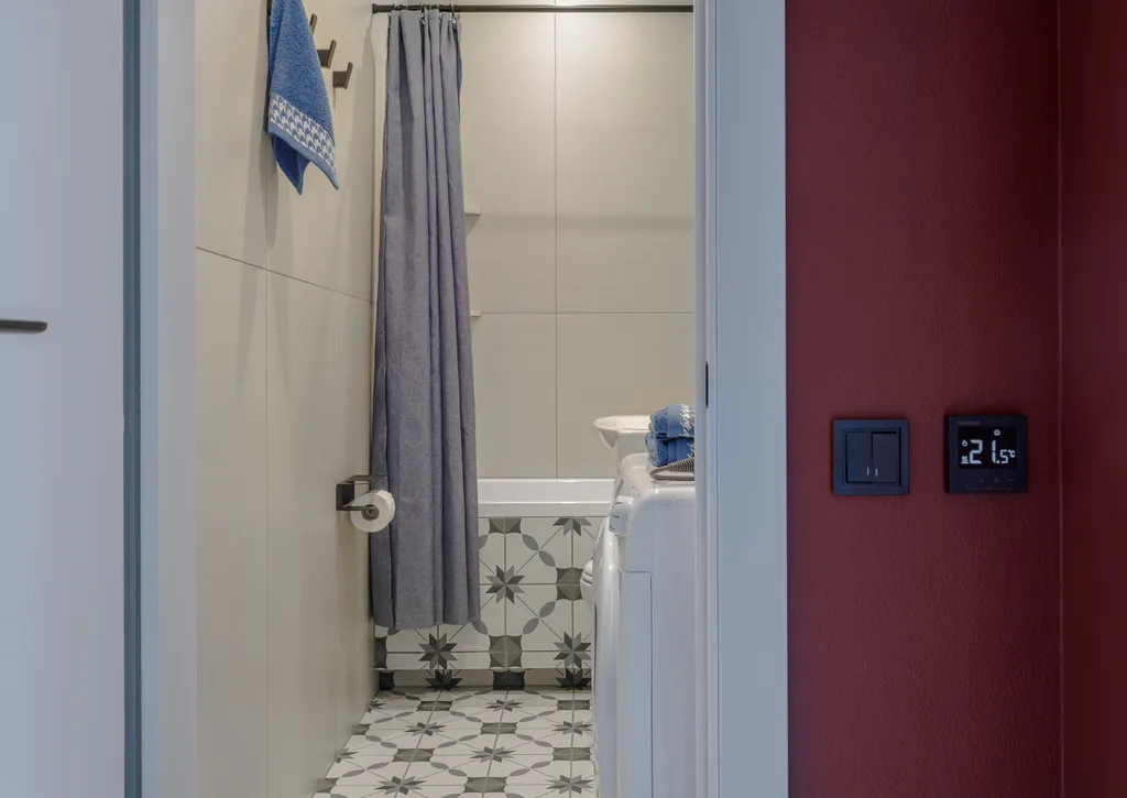 White and blue apart