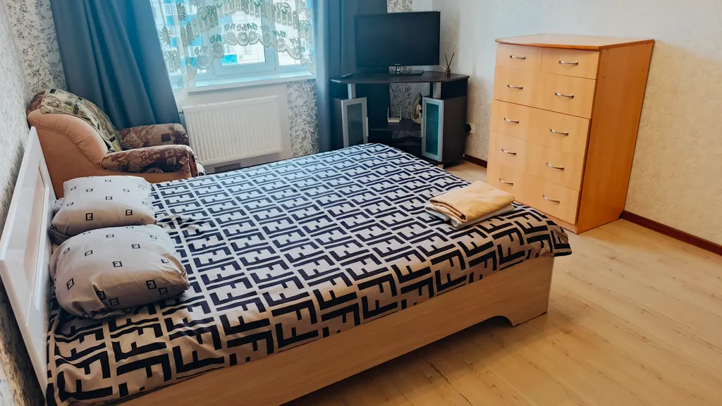 Просторная квартира с большой кухней