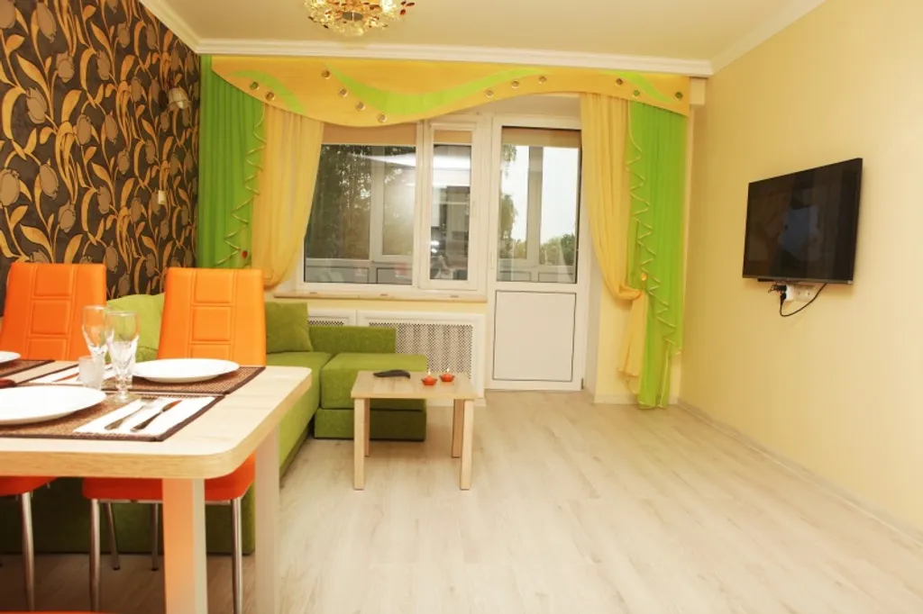 Квартира с видом на зеленый сквер