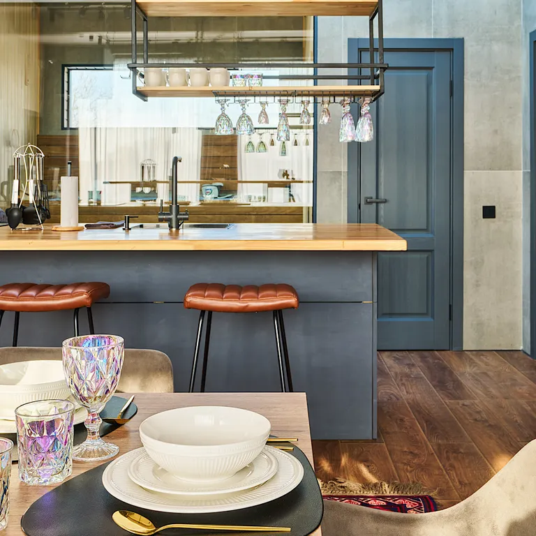 Домик в Икше с камином и сауной (Glassbox108 Premium 1)