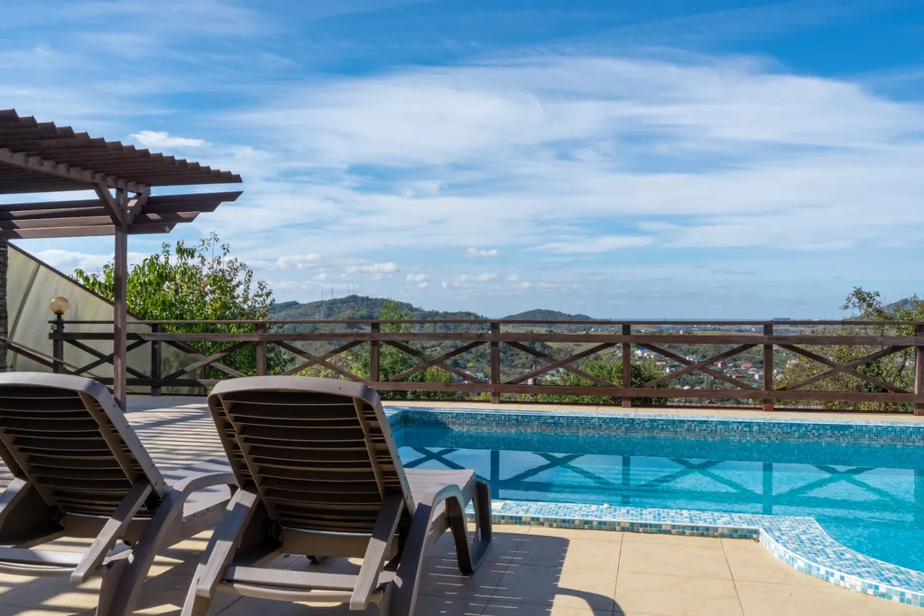 Дом в горах с видом на море Сочи