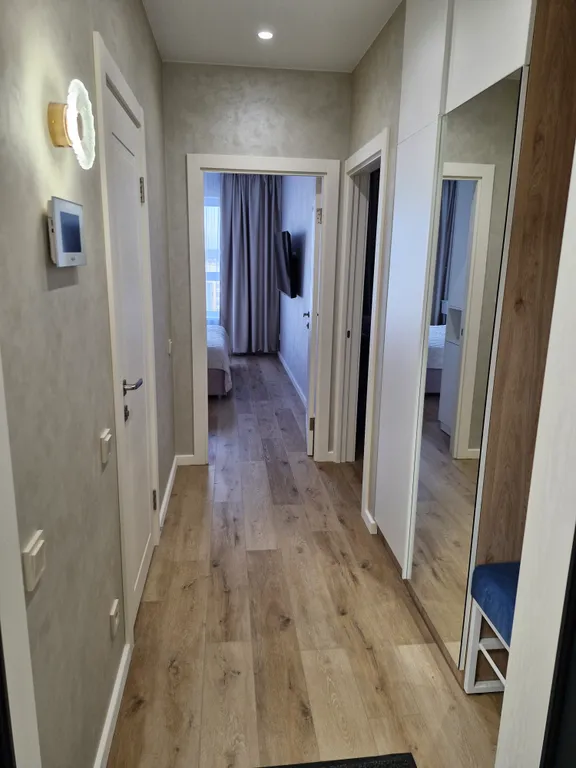 Уютная квартира на 16 этаже с видом на озеро в новом ЖК Upgrade