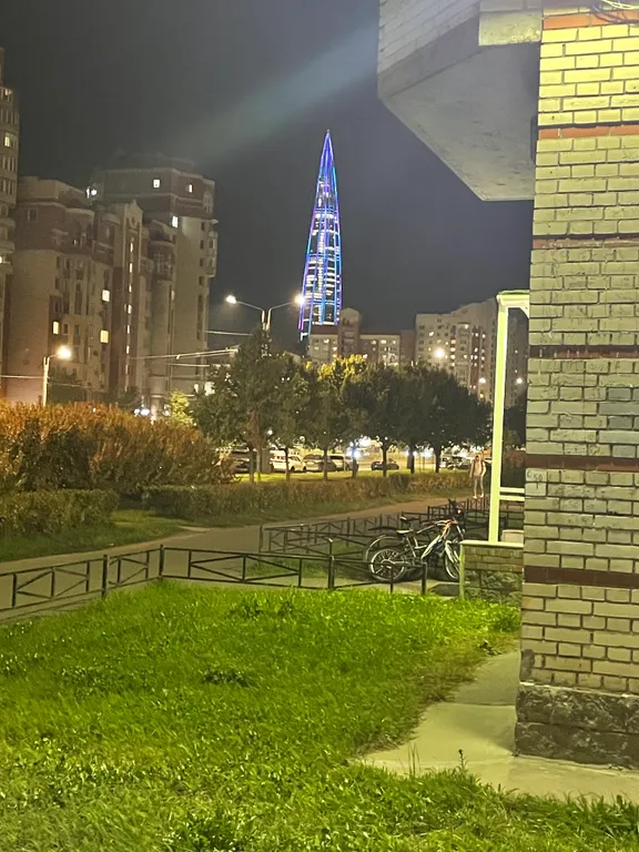 Квартира Квартира у метро Беговая, аквапарка Питерлэнд и Лахты — Санкт-Петербург