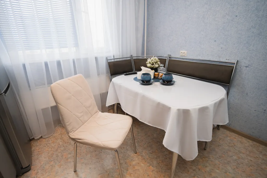 Просторна теплая двухкомнатная квартира с большим смартТВ