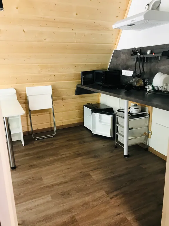 Современный четырехместный А-фрейм