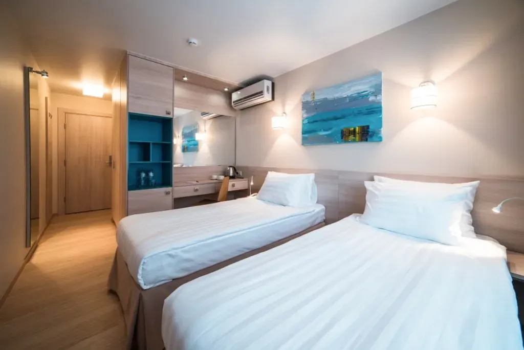 Стандартный двухместный номер с двумя кроватями