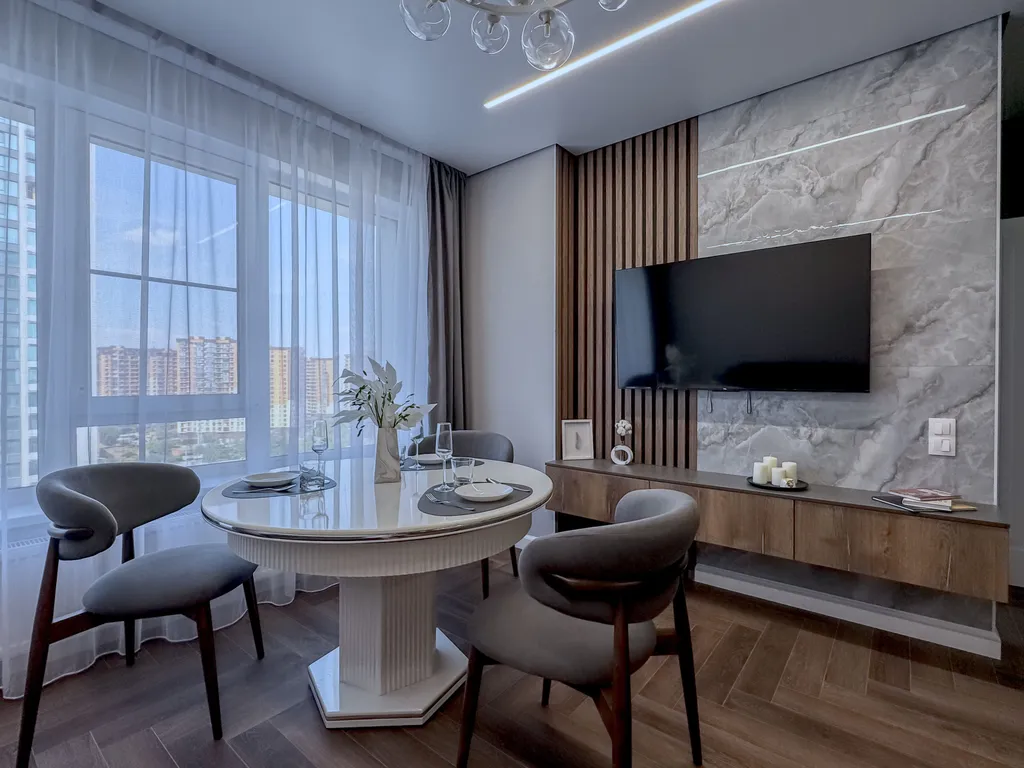 Удобная 2-комнатная квартира с первоклассным ремонтом