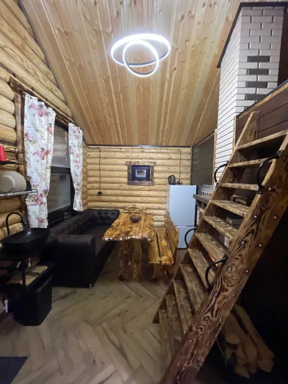 Дом-баня с бассейном и купелью