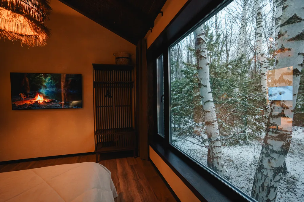 Barnhouse 120 м2 с камином и горячим чаном в Krona camp (40 км от Уфы)