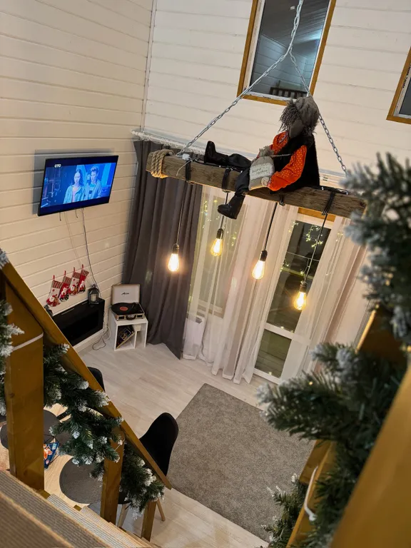 Коттедж Уютный домик барн хаус с сауной — Горный Щит