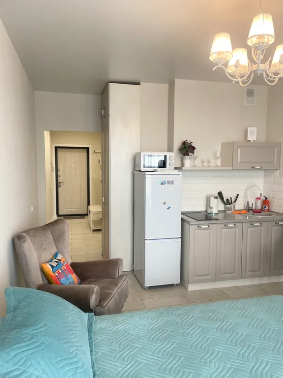 Студия в стиле прованс ЖК Европейский