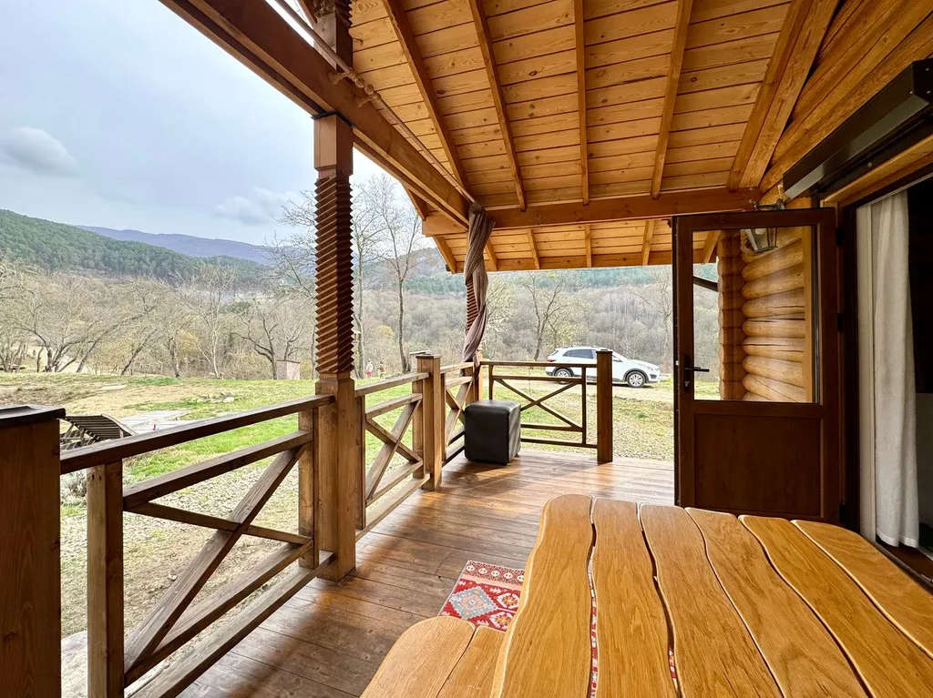 Домик с баней Азазель в лесу