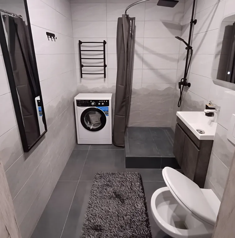 Квартира Квартира Уютная студия у «Мира Термы» в Родниках. Бесконтактное заселение — Новосибирск