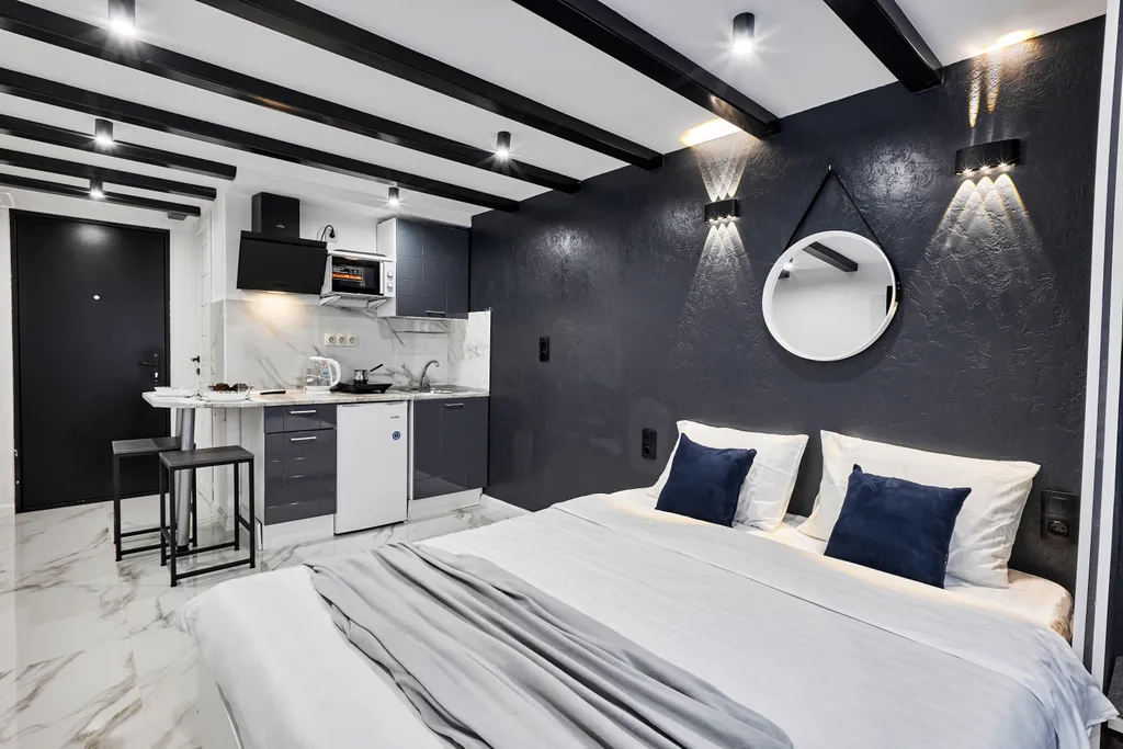 Квартира Монохромные апартаменты — Москва