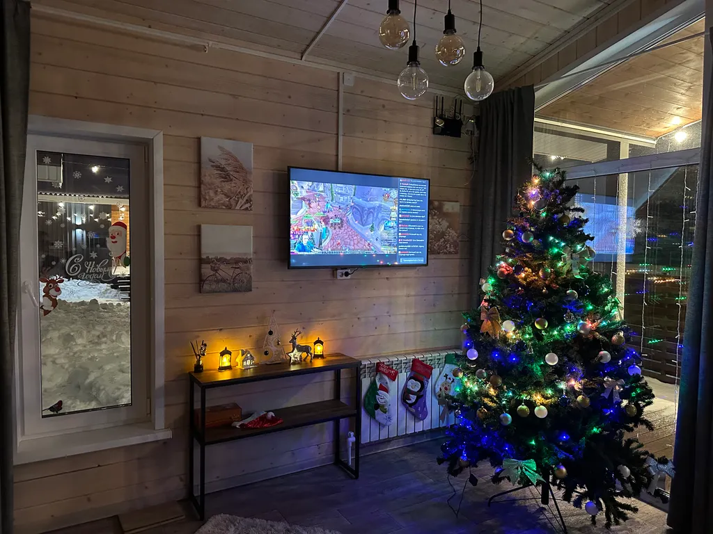 Уютный современный дом рядом с озером