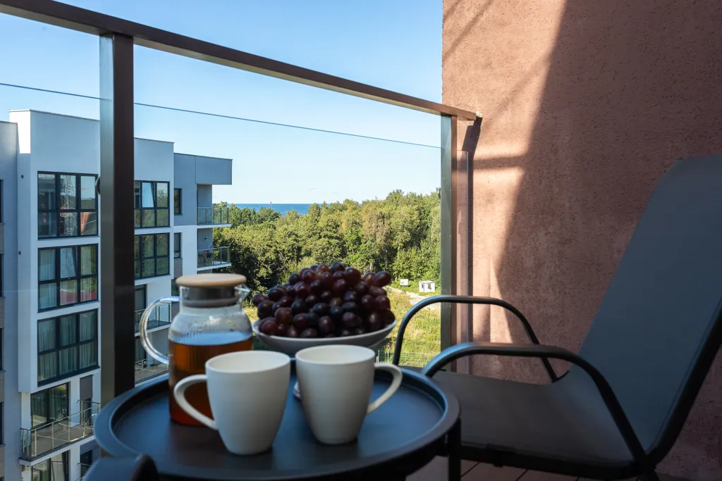 Апартаменты с видом на море и закаты Балтики