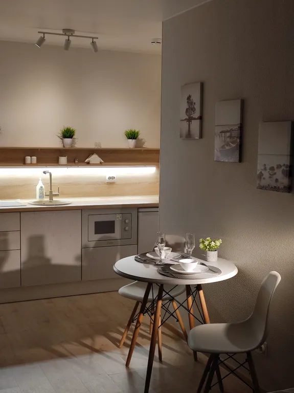 Уникальная квартира-студия в современном ЖК Макаринская роща