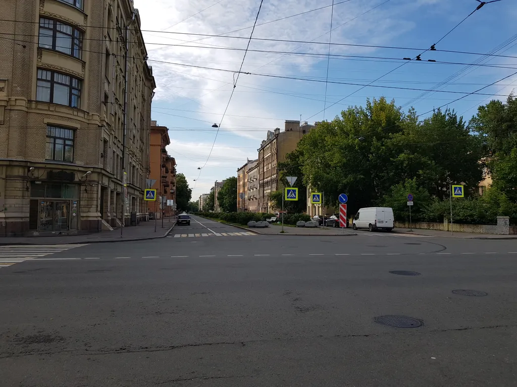 Квартира Квартира Студия на Васильевском острове с собственным душем — Санкт-Петербург