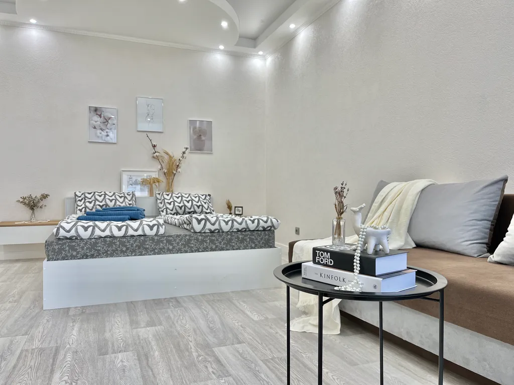 Стильные апартаменты sky рядом с аквапарком Ривьера