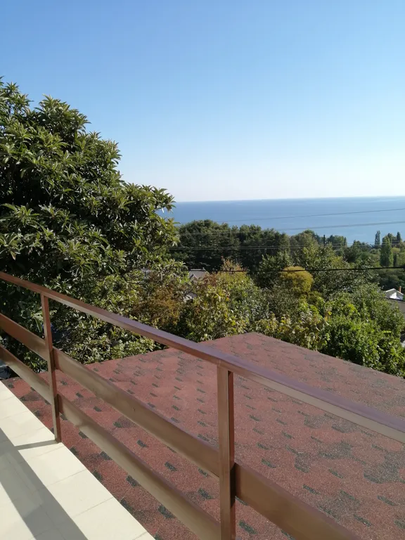 Коттедж с террасой с видом на море