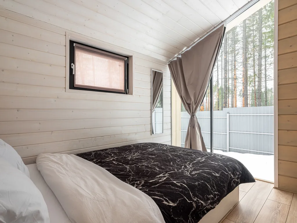 Домик у леса с камином и баней