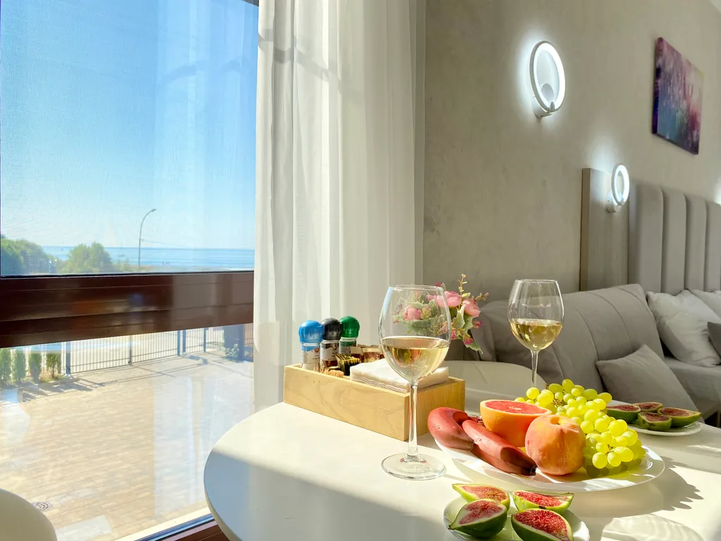 Квартира Комфорт студия с видом на море и реку — Лазаревское