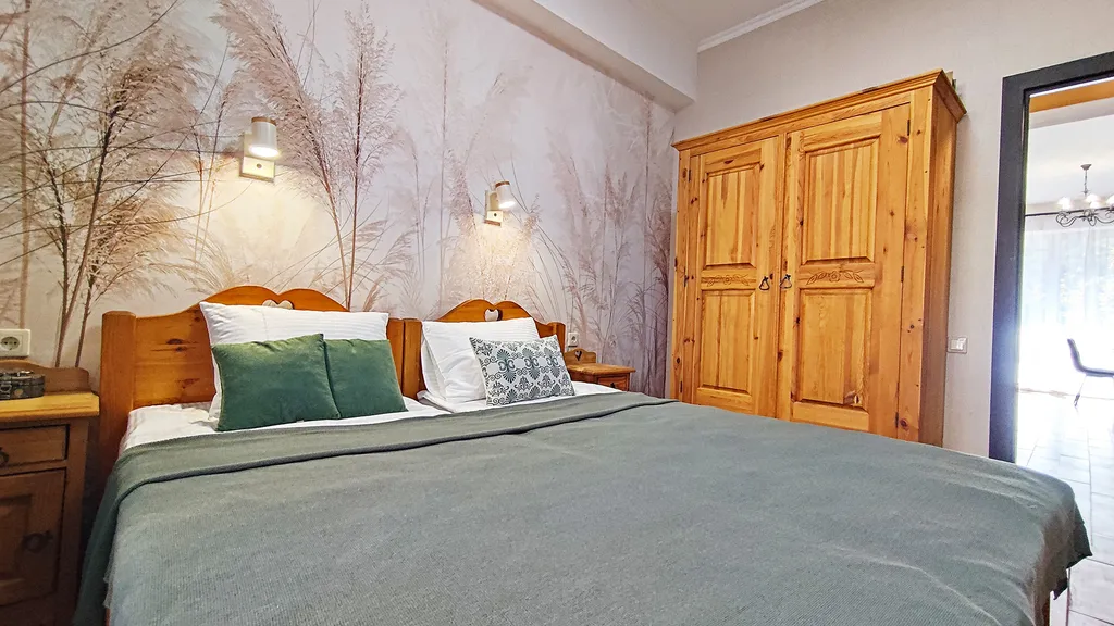 Апартамент в стиле Рустик с просторной спальней