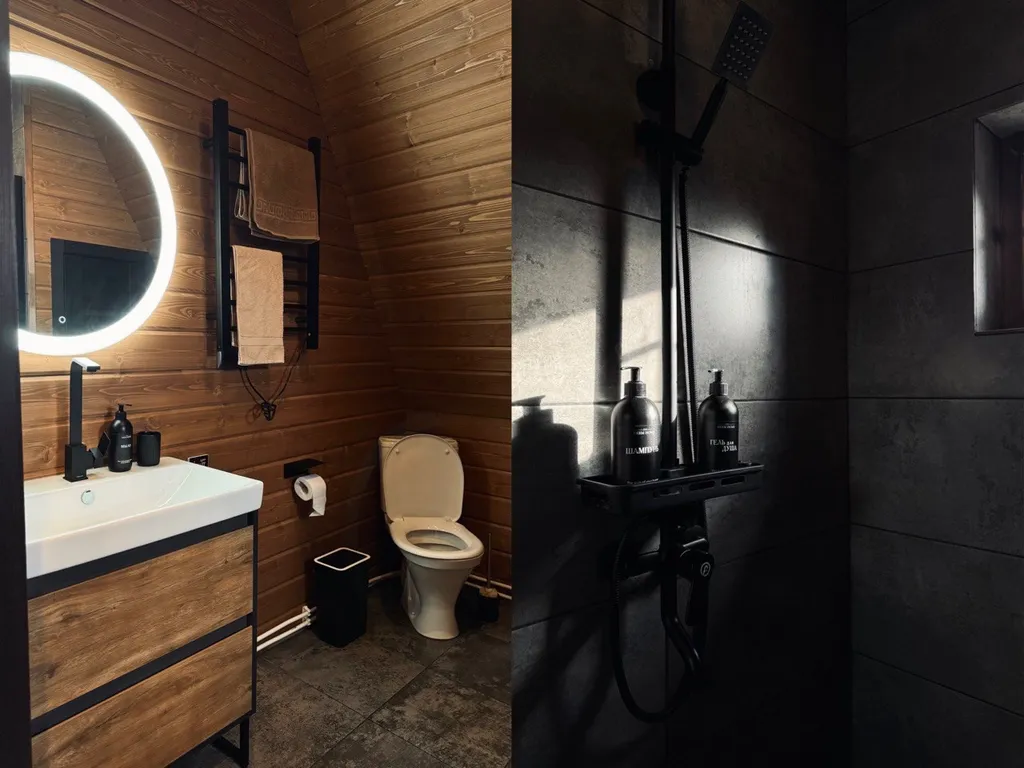 Коттедж Просторный дом A-frаmе у леса — Кискелово