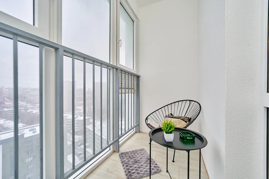 Современная студия в новом доме