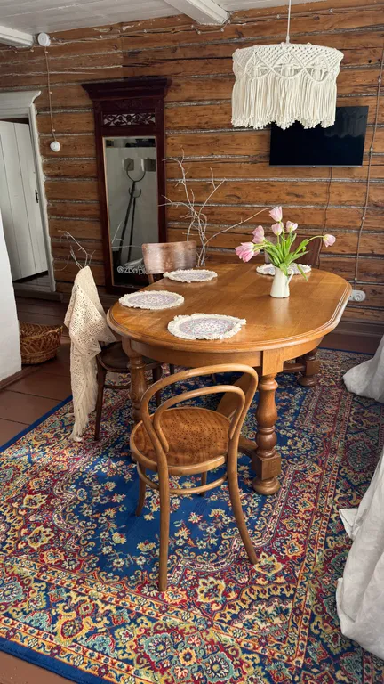 Брeвeнчатaя cтолeтняя изба