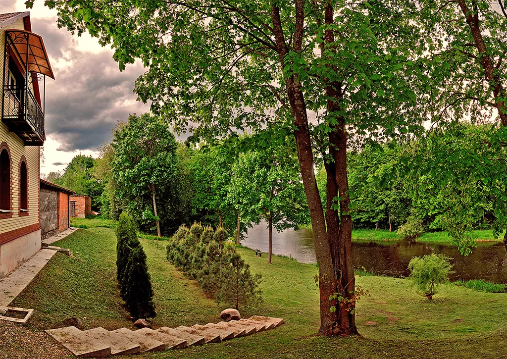 Коттедж Уютный дом на берегу с мангальной зоной и баней — аренда посуточно в Опочка