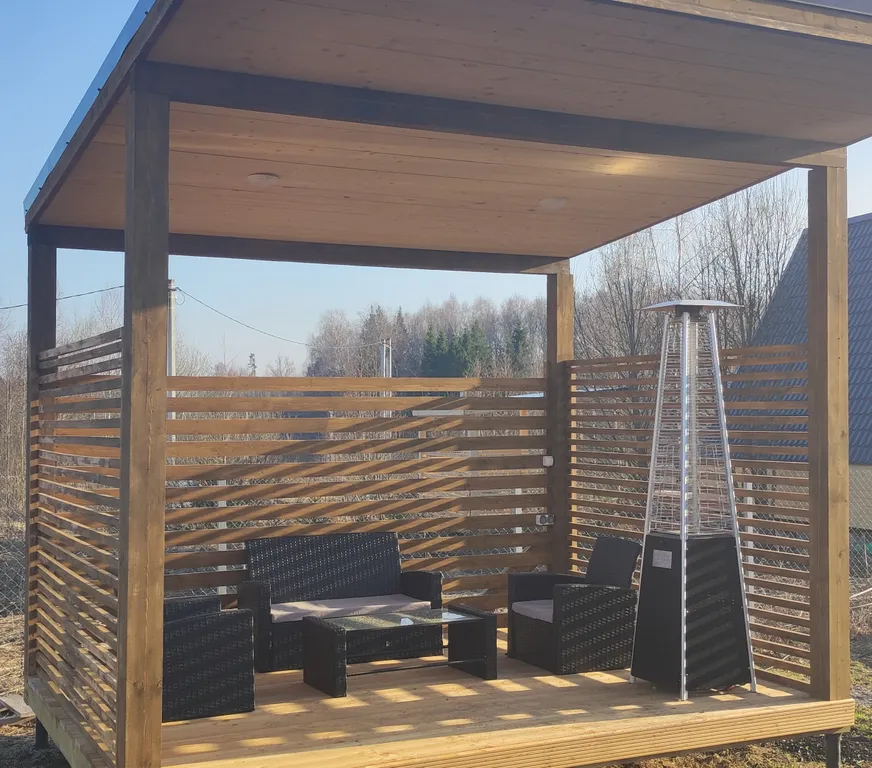 Уютный смарт коттедж с беседкой