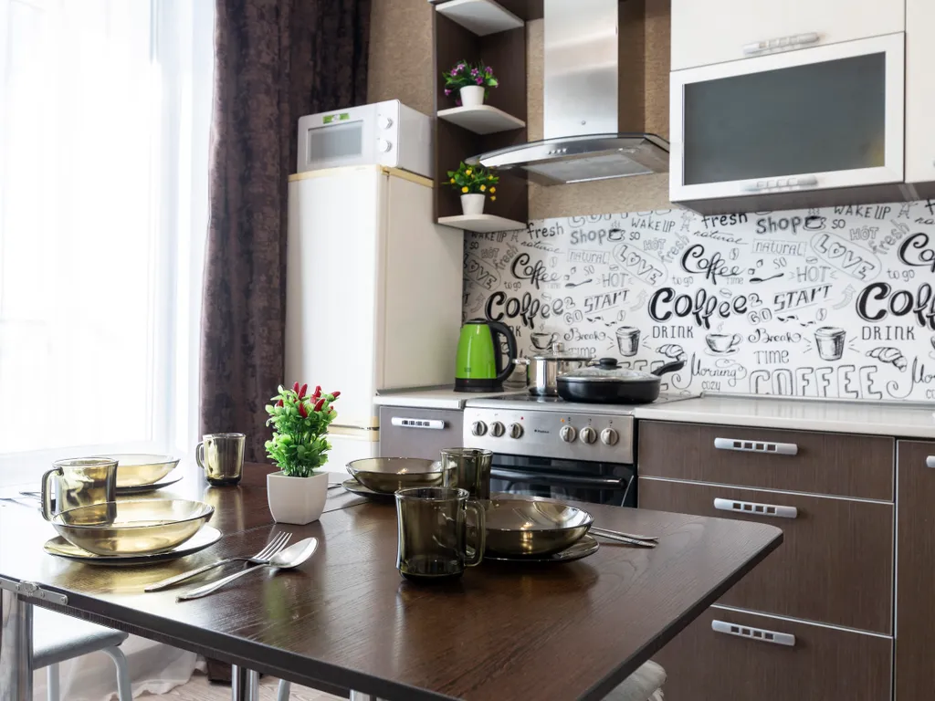 Однокомнатная квартира с видом на лес