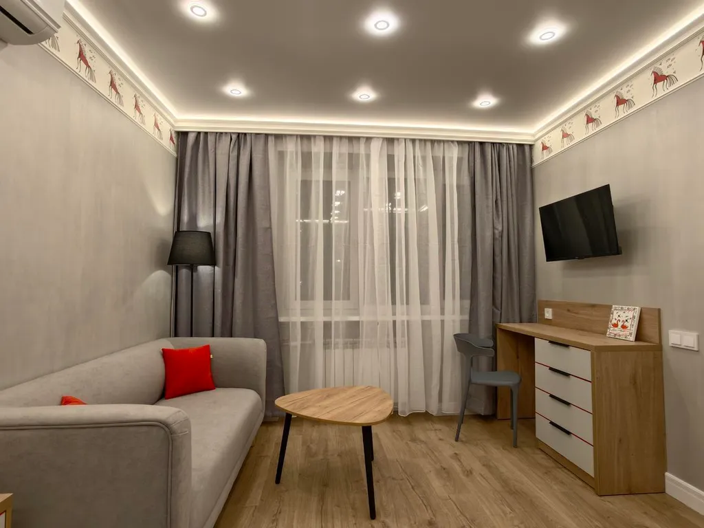 Уютная квартира c новым рeмонтoм в самом центре города