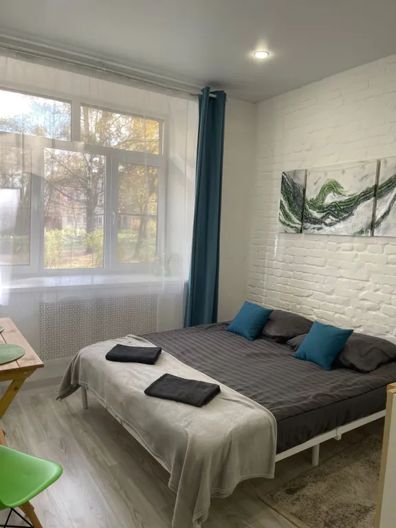 Квартира-студия в 10 минутах езды от центра