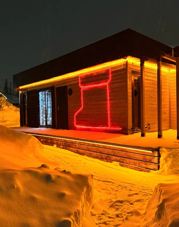 Дома с видом на гору