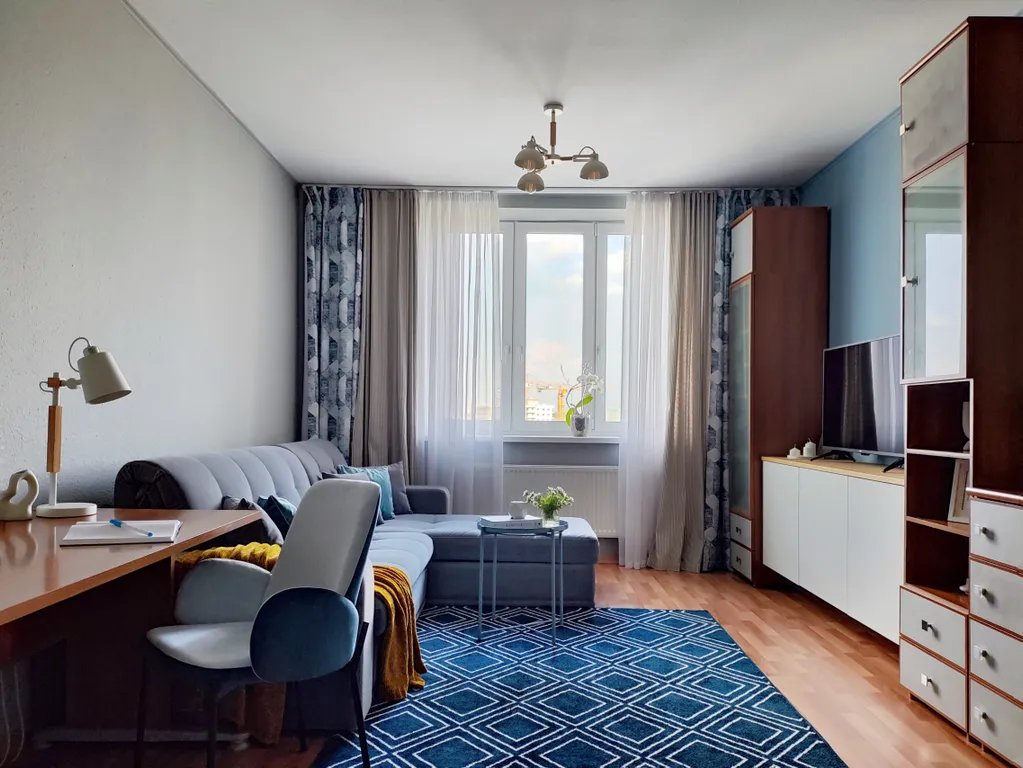 Просторная 2-комнатная квартира Самоцветы для большой семьи