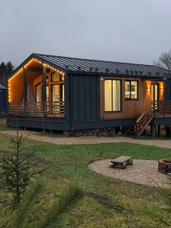 Коттедж Коттедж Уютный барнхаус в поселке Искона Парк — Можайск