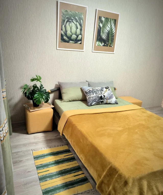 Уютная 1-комнатная квартира, есть всё для комфортного проживания