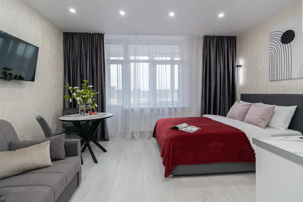 Квартира Квартира Уютная студия с Панорамным видом в Достоянии — Краснодар